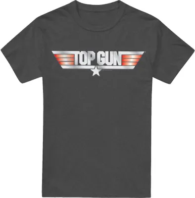 Produktbild von Top Gun - T-Shirt für Herren/Damen Uni TV15219 (XXL) (Holzkohle)