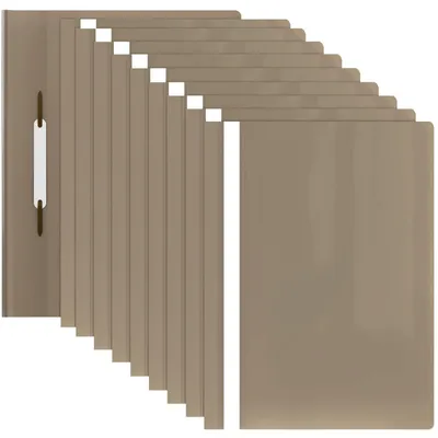 Productafbeelding van ACROPAQ - 10 ringmappen A4 - Met transparante voorflap, ringmap A4 voor