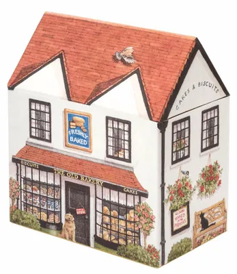 Obrázek produktu pro Dekorativní dóza Meander, vhodná pro pekařské výrobky, rozměry 12x7,5x13,5 cm