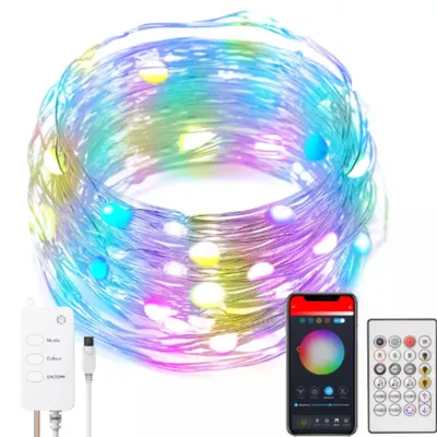 Produktbild von BOT Smart LED-Lichterkette für Partys und Weihnachten 20 Meter Tuya