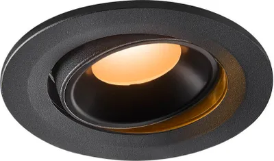 Produktbild von SLV 1005325 NUMINOS MOVE S, Deckeneinbauleuchte schwarz 2700K 55°