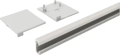 Produktbild von Pertura Distanzprofil 10 mm für Schiebetürbeschlag Selir Edelstahl (C31) L:2 m