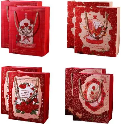 Produktbild von Papieren Geschenkboxen - Hochwertiger Papierentwurf - 24,5 x 19,3 x 9,5 cm