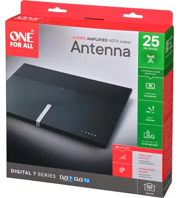 Imagen del producto de Antena DVB-T2 Premium 5G One for All SV9495-5G