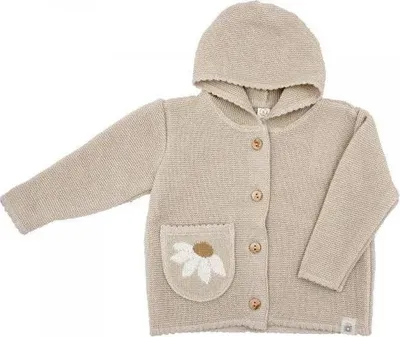 Produktbild von Strickjacke für Baby Mädchen, hergestellt aus GOTS er Baumwolle