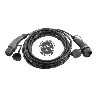 Image de Ratio Basic Line Type 2 à Type 2 - 22 kW - 3 phases 32A - Câble de recharge-39942