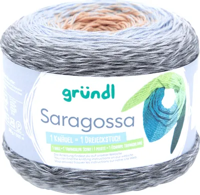 Produktbild von Gründl Saragossa Farbverlausbobbel 250 g 1000 m LL; 50%Baumwolle/50 % Polyacyrl 03