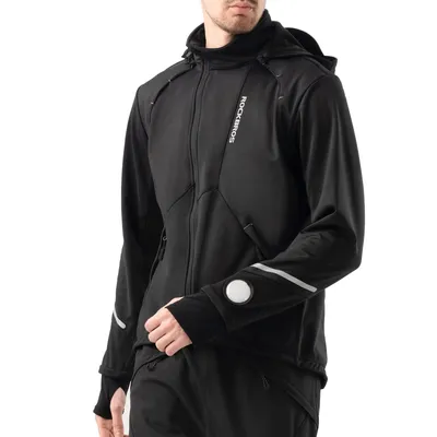 Immagine prodotto di ROCKBROS giacca invernale da ciclismo uomo giacca softshell impermeabile ASIA taglia. L