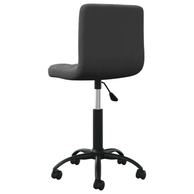 Produktbild von Möbel 1 Pcs Esszimmerstuhl, Küchenstühle - Polsterstühle - Drehbar Schwarz Samt - Wohnzimmerstuhl CLORIS7457456