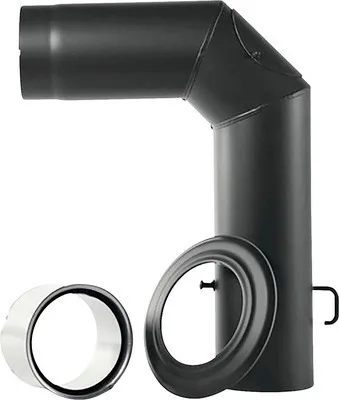 Produktbild von Ofenrohr-Set Bertrams Ø150 mm senotherm UHT-Hydro lackiert schwarz