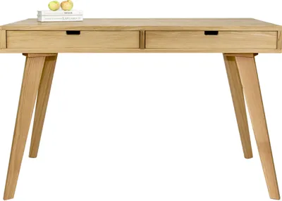 Produktbild von Holzschreibtisch mit Schubladen 120 cm x 60 cm
