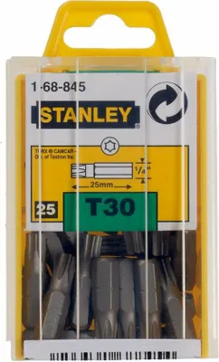 Image de Embout de vissage torx t30 25mm - 25pieces - 1-68-845