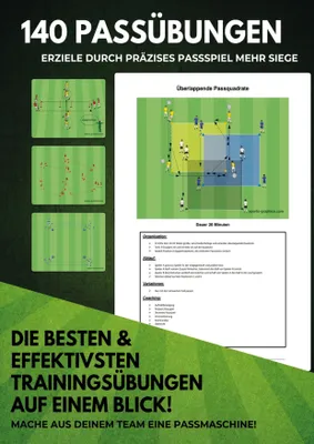 Produktbild von 140 Passübungen - Für dein perfektes Fußballtraining