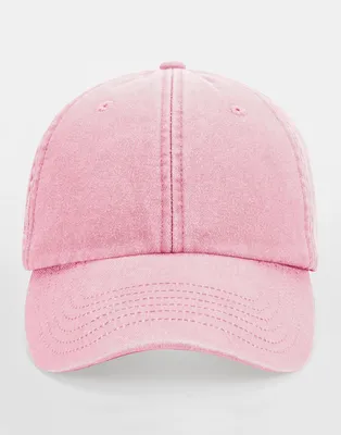 Immagine prodotto di Beechfield B655 | Cappello vintage a basso profilo / Design a 6 pannelli - Colore: Vintage Dusky Pink - Taglia: Unica