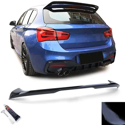 Produktbild von Dachspoiler Heckspoiler schwarz glänzend für BMW 1er F20 F21 ab 2015