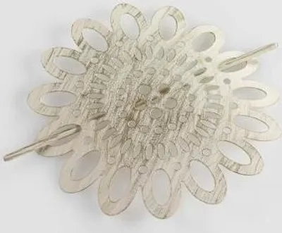 Immagine prodotto di Clip in metallo nero per tende MANDY, 17,5 cm