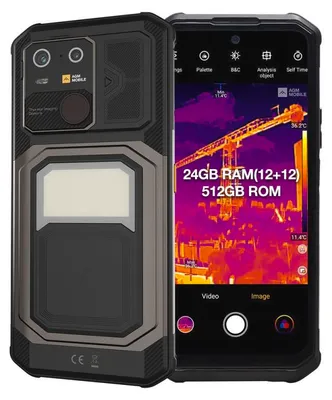 Produktbild von AGM by beafon G3Pro, Outdoor Smartphone 5G, mit Wärembildkamera