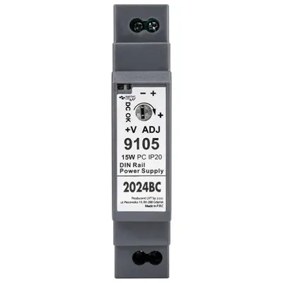 Produktbild von MasterLED DIN Netzteil 12V 15W 1.25A Hutschiene IP20