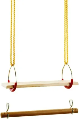 Produktbild von Conacord Turngeräte-Set Brettschaukel, Trapez, 2 Turnringe