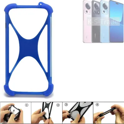 Produktbild von K-S-Trade Handy Hülle kompatibel mit Xiaomi 13 Lite Silikon Schutzhülle Cover Case Bumper Silikoncase TPU Softcase Schutz Hülle Smartphone