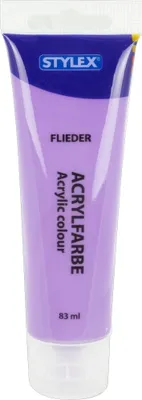 Produktbild von Stylex 28697 Acrylfarbe flieder matt Künstler Malfarbe 83 ml Tube