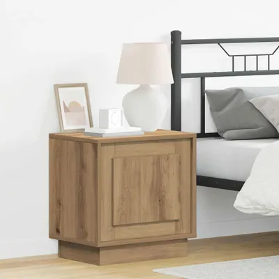 Produktbild von vidaXL Nachttisch Artisan-Eiche 44 x 34,5 x 45 cm Holzwerkstoff