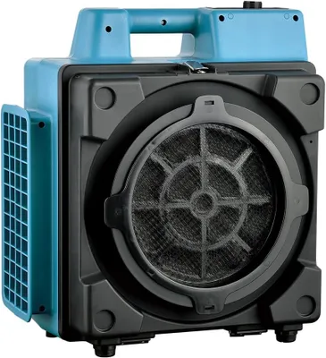 Image de Ventilateur et purificateur d'air - Ventilateur de sol silencieux avec filtre HEPA et 5 vitesses
