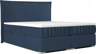 Produktbild von Boxspringbett NAOMI für das Schlafzimmer, 180x200 (Dunkelblau - Kronos 09)