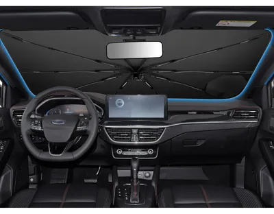 Imagen del producto de Parasol para automóvil compatible con Ford Focus (2019-2025) - Protección UV