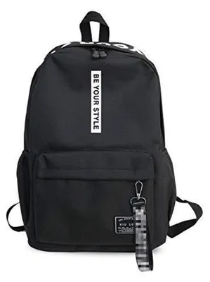 Produktbild von Tagesrucksack Polyester Schwarz Weiss 29x12x41 cm 14 Zoll Laptopfach