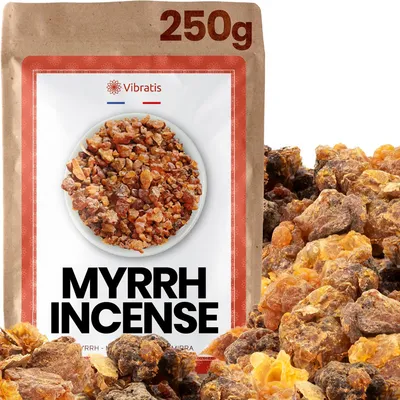 Myrrhe Weihrauch Körner, 250 g, reinigend, für Meditation
