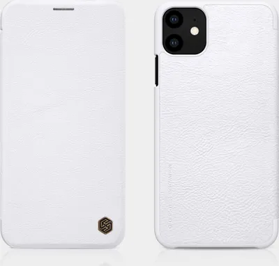 Produktbild von Schutzhülle Kunstleder Flipcase Cover für Apple iPhone 11 Pro 5.8 Zoll Weiß Tasche Etui