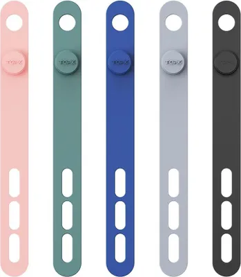 Immagine prodotto di Fascia in silicone con supporto organizer per cavi, set da 5 pezzi TOPK J20