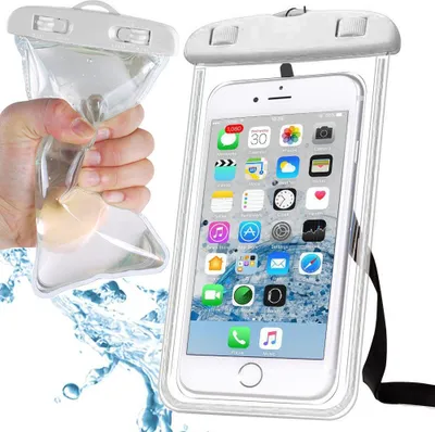 Obrázek produktu pro Verk 04074_B Voděodolné pouzdro na telefon bílé