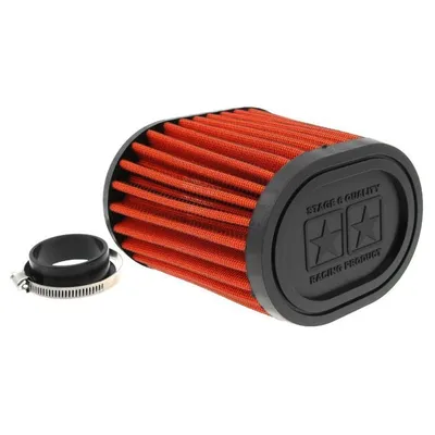 Produktbild von DRAG RACE AIR BOX orange Luftansaugfilter 44 / 49 mm.