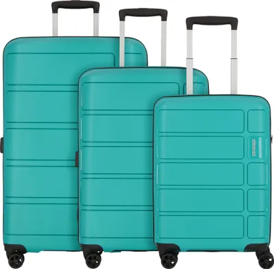 Produktbild von American Tourister Summer Splash 4 Rollen Kofferset 3-teilig