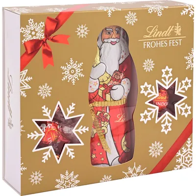 Produktbild von 450G Lindt Weihnach.mann Geschenkbox