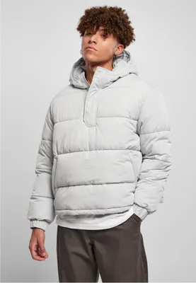 Produktbild von TB4473 - Hooded Cropped Pull Over Jacket lightasphalt S