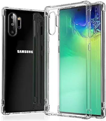 Obrázek produktu pro Nárazuvzdorné pouzdro pro Samsung Note 10 Plus se zesílenými rohy - průhledné