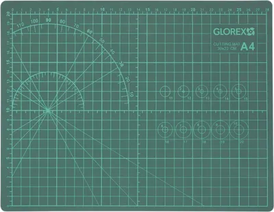 Produktbild von Glorex Schneideunterlage A2 45 x 60 cm