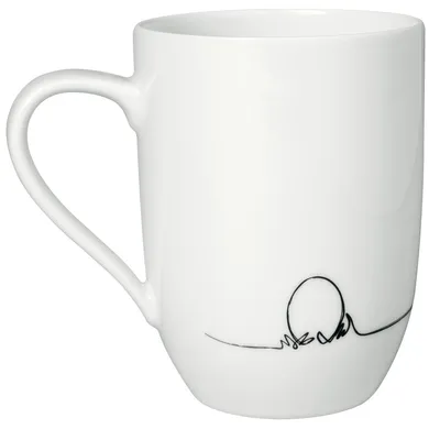 Produktbild von Villeroy & Boch Statement, Set, Tasse, Universal, Weiß, Porzellan, 2 Stück(e)