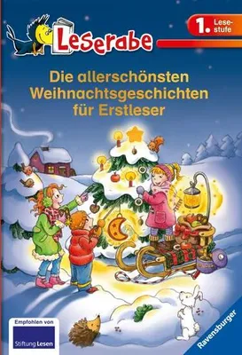 Immagine prodotto di Die allerschönsten Weihnachtsgeschichten für Erstleser - Leserabe 1. Klasse - Erstlesebuch für Kinder ab 6 Jahren