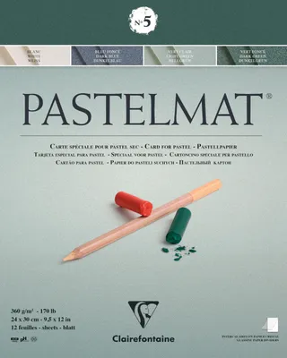 Zdjęcie produktu dla Clairefontaine 3329680961140, Papier artystyczny, 360 g/m², 12 ark.