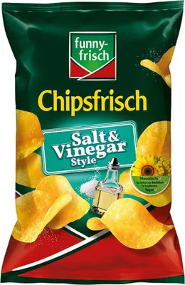 Image de funny frais Chipsfrisch Salt and Vinegar goût britannique 150g