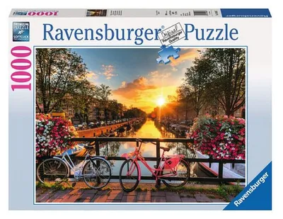 Immagine prodotto di Ravensburger 19606 7 Ravensburger 1000 Teile Fahrräder in Amsterdam