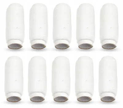 Produktbild von MIXFORM Polyester Nähgarn Set, 10 Spulen, Weiß, 120m