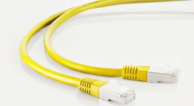 Obrázek produktu pro Patch kabel cat 6 S/FTP PIMF bezhalogenový žlutý 15m