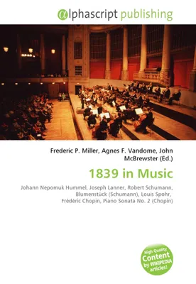 Produktbild von 1839 in Music