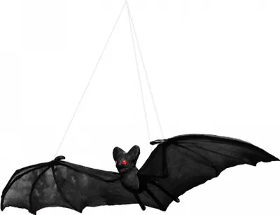 Produktbild von Vampir Fledermaus mit Nylon-Flügeln als klassische Halloween-Deko