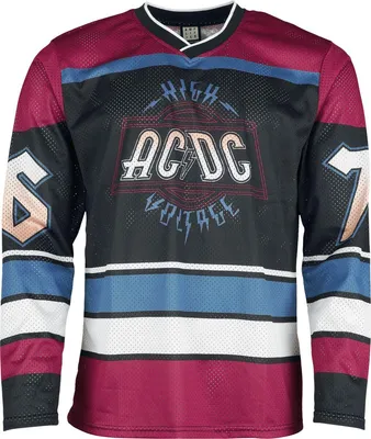 Produktbild von AC/DC Trikot Herren Amplified Collection - Hockey Jersey multicolor L
